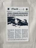 Durland, Steven - (Tacit...): 8 issues of postcard magazine (5 with hand-written message to verso, 1 rubber-stamped message, & 1 performance invitation) + 1 signed drawing on Tacit letterhead (9 items) (Signed) ( 1981-1982, 1984)