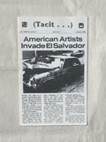 Durland, Steven - (Tacit...): 8 issues of postcard magazine (5 with hand-written message to verso, 1 rubber-stamped message, & 1 performance invitation) + 1 signed drawing on Tacit letterhead (9 items) (Signed) ( 1981-1982, 1984)