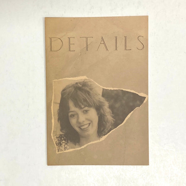Annie Flanders (Editor) - Details Magazine 1984 new issue release party invitation