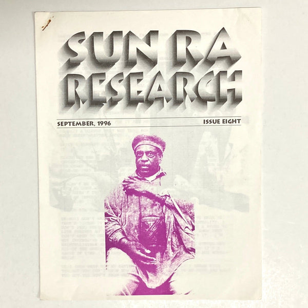 Sun Ra - Sun Ra Research Issue 8