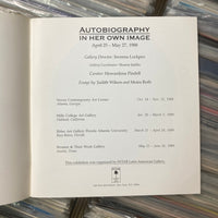 Pindell, Howardena (Curator) - Autobiography: In Her Own Image group exhibition catalog ( 1988)
