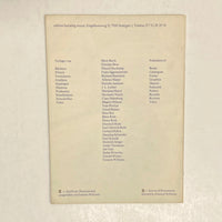 Edition Hansjörg Mayer - 1981 Catalogue / Verlagsverzeichnis