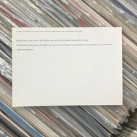 Askevold, David (Curator) - Projects Class Cards, Nova Scotia College of Art and Design, Fall 1969