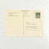 Lozano, Lee... - Soeben Erschienen  7 Objects / 69 Announcement Card