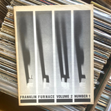 Drier, Deborah (Editor) - The Flue: Volume 2 Number 1 (1982)