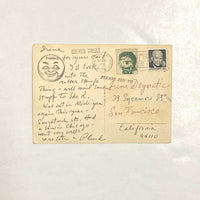 Plunkett, Ed - Dog Man Postcard (signed)