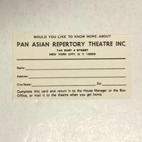 Pan Asian Repertory Theatre: A Song for a Nisei Fisherman