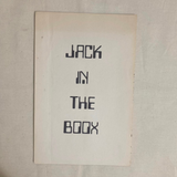 Anglada, Elton Martin - Jack in the Boox: My Life and Love with Ms. Schizophrenia Sexualis (Signed)
