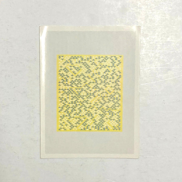 Albers, Anni - Postcard Order Form for Original Silkscreen from Richard Feigen Graphics