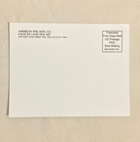 Bacher, Lutz - Jokes: 2004 American Fine Arts exhibition invitation