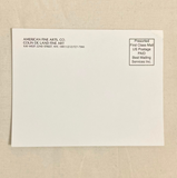 Bacher, Lutz - Jokes: 2004 American Fine Arts exhibition invitation