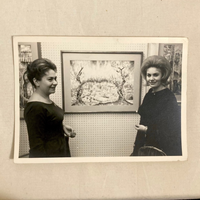 Moore, Peter - Five photographs of People at an Exhibition in 1961