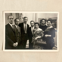 Moore, Peter - Five photographs of People at an Exhibition in 1961