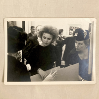 Moore, Peter - Five photographs of People at an Exhibition in 1961