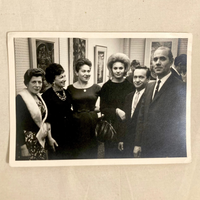 Moore, Peter - Five photographs of People at an Exhibition in 1961