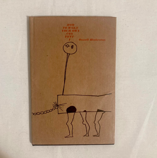Blakeston, Oswell & Max Chapman - How to Make Your Own Confetti (Signed)