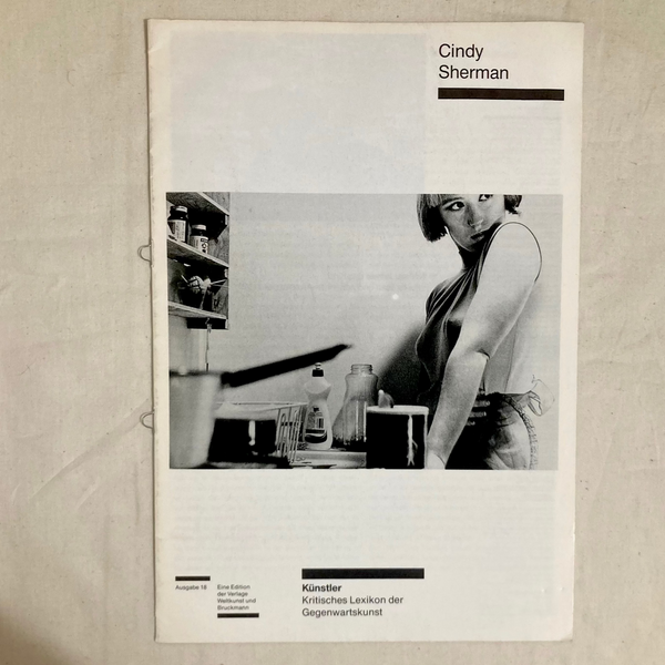 Sherman, Cindy -  Kunstler: Kritisches Lexikon der Gegenwartskunst, Ausgabe 18