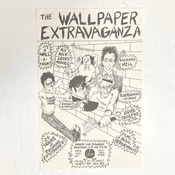 Holmstrom, John - The Wallpaper Extravaganza poster