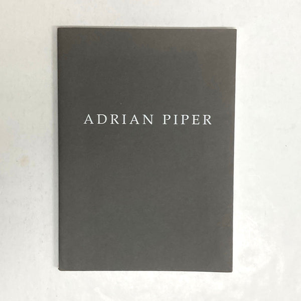 Piper, Adrian - Adrian Piper