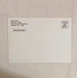 Ess, Barbara; etc - Y Pants: Amplified Toy Rock postcard invitation (1981)