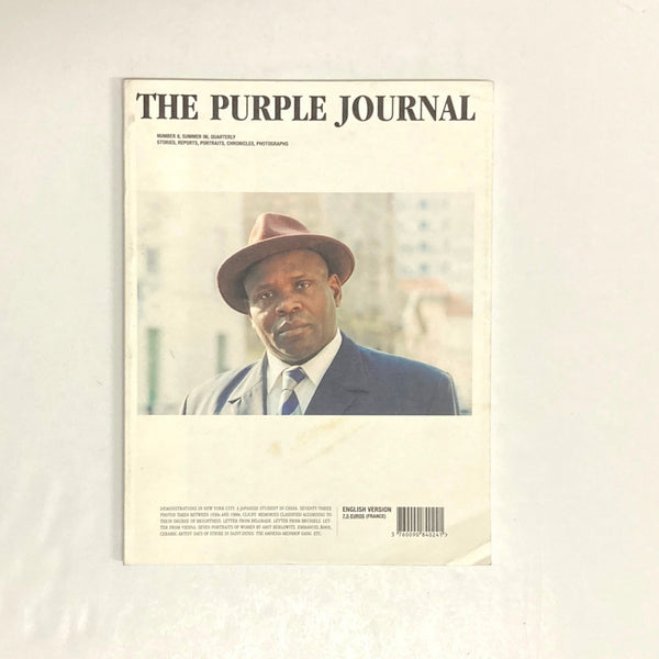 Zahm, Olivier & Fleiss, Elein ( Editors) - The Purple Journal #8, Summer 2006