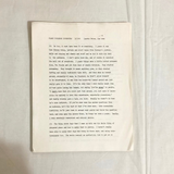 Coolidge, Clark - 55 sheet photocopied Clark Coolidge interview mailed to Larry Fagin from Laurie Price