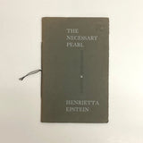 Epstein, Henrietta - The Necessary Pearl