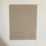 Davidovich, Heredia, Luzatti, Marchese, Minujín - Galeria Lirolay 1961 exhibition catalog