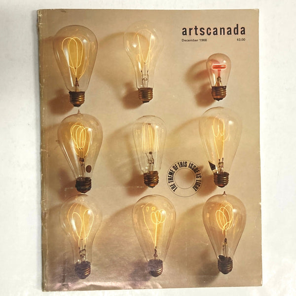 Arts Canada #124-127, December 1968: This Issue is About Light
