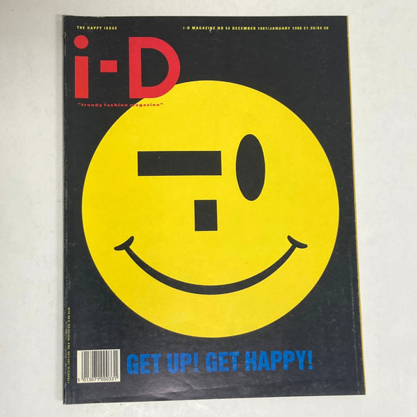 i-D Magazine - December 1987 / January 1988 #54: The Happy issue