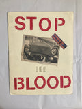 Padin, Clemente - Stop The Blood: 16 original collages (Signed) (1988)