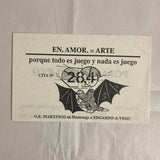 Marx, Graciela Gutiérrez - En. Amor. = Arte: Porque Todo Es Juego y Nada Es Juego (Signed) (1981)