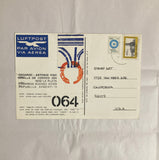 Vigo, Edgardo Antonio - Free (They) Died in Poverty postcard (Signed)