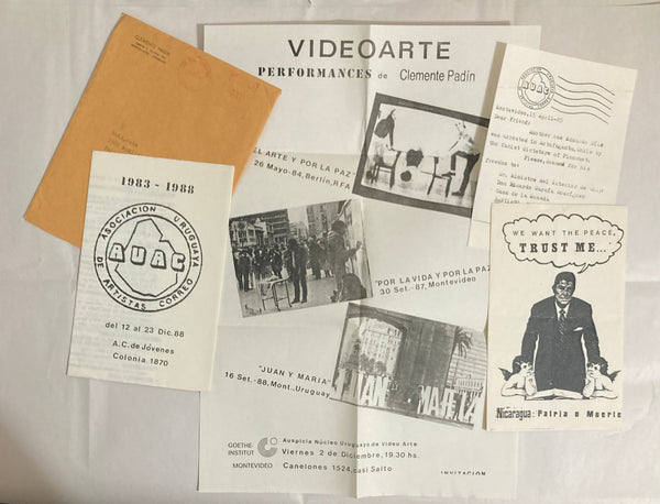 Padin, Clemente - Videoarte Performances of Clemente Padin poster and ...