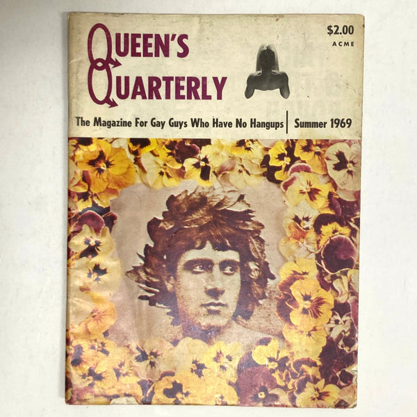 Queen's Quarterly: The Magazine for Gay Guys Who Have No Hangups - Vol. 1 No. 3, Summer 1969 Gay pornographic magazine
