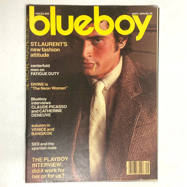 Blueboy: The National Magazine About Men - Vol. 24, September 1978 Gay pornographic magazine