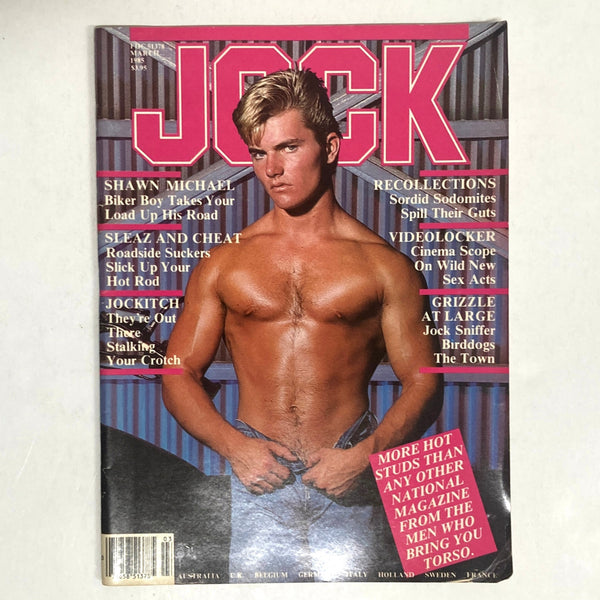 Jock - Vol. 1 No. 2, March 1985 Gay pornographic magazine