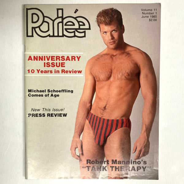 Parlee - Vol. 11, No. 1 June 1985 Gay pornographic magazine