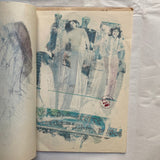 Akita, Masami (Merzbow) - 37 pages, 1 unbound and 36 staple-bound, of Unique Original Solvent-Transfer Art (Signed) (1982)