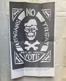 Political Art Documentation / Distribution (PADD) - Reagan's No Treat: Candy Wrapper & Stencil Kit with original mailing envelope ( 1984)