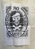Political Art Documentation / Distribution (PADD) - Reagan's No Treat: Candy Wrapper & Stencil Kit with original mailing envelope ( 1984)