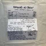 Political Art Documentation / Distribution (PADD) - Reagan's No Treat: Candy Wrapper & Stencil Kit with original mailing envelope ( 1984)