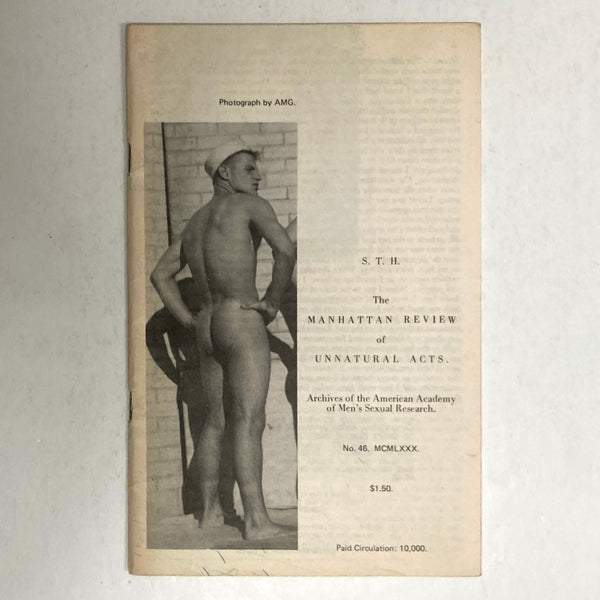 McDonald, Boyd (Editor) - Straight to Hell (S.T.H.): The Manhattan Review of Unnatural Acts: Archives of the American Academy of Men's Sexual Research no. 46