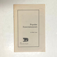 Corner, Philip - Popular Entertainments