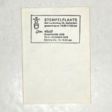 Held (Jr.), Jon - Stampwork 1976 Stempelplaats exhibition invitation