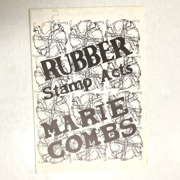 Combs, Marie - Rubber: A Monthly Bulletin of Rubberstamp Works Vol. 1 #5, May 1978