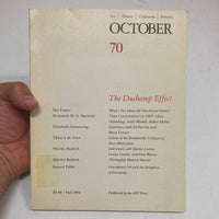 October - The Duchamp Effect: No. 70, Fall 1994