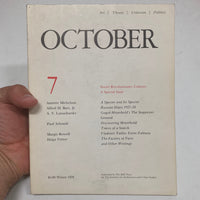 October - Soviet Revolutionary Cutlure: A Special Issue, No. 7, Winter 1978