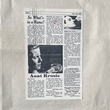 Durland, Steven - (Tacit...): 8 issues of postcard magazine (5 with hand-written message to verso, 1 rubber-stamped message, & 1 performance invitation) + 1 signed drawing on Tacit letterhead (9 items) (Signed) ( 1981-1982, 1984)