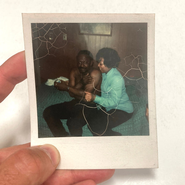 Photograph of African-American Couple, One Shirtless